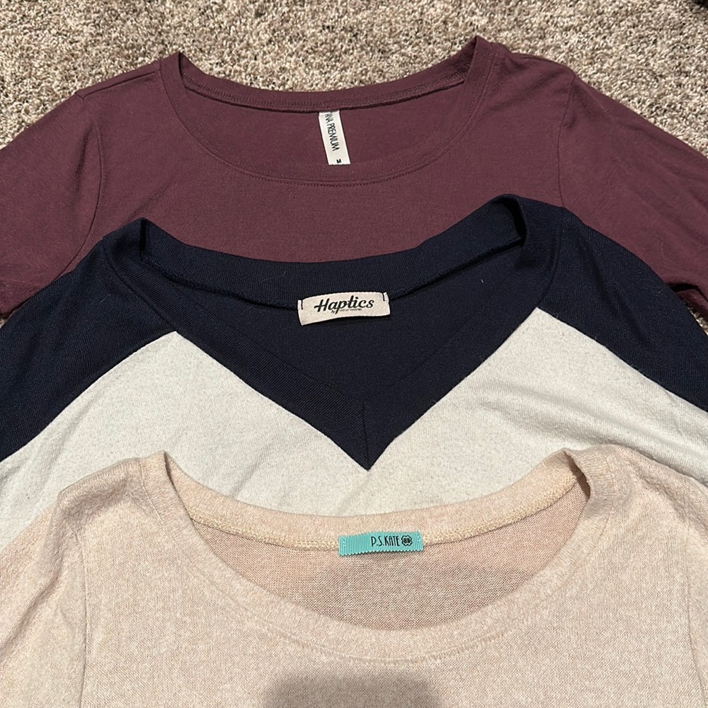 Lot of 3 Boutique Sweaters
